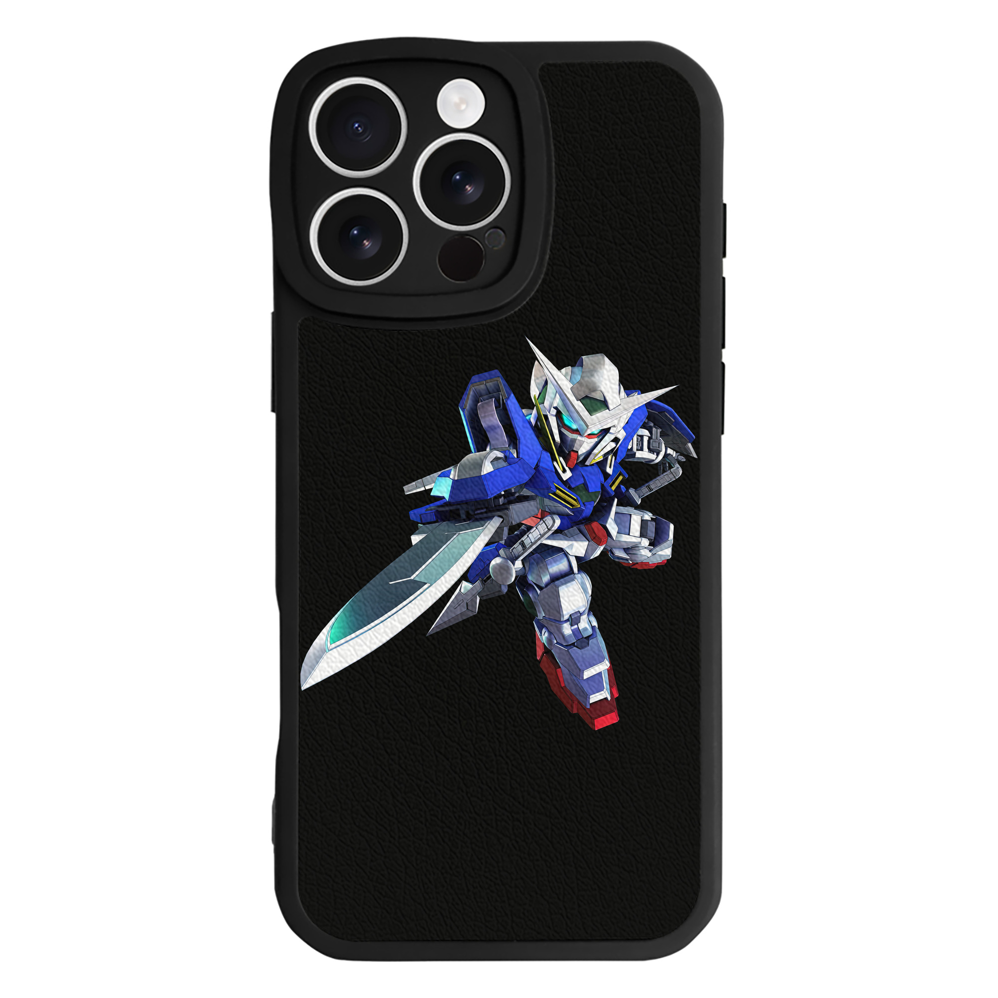（画像用） 機動戦士ガンダム Mobile Suit Gundam 【iPhone 16シリーズ対応】シリコンスマホケース（レザー調） 材質：シリコン